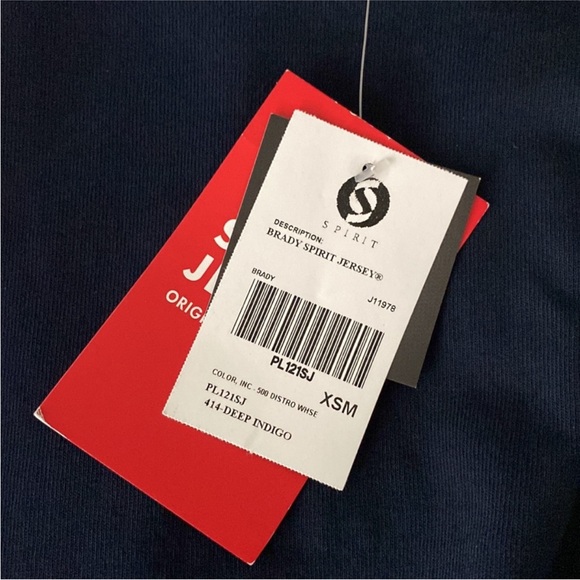 Tom Brady #12 Navy Spirit Jersey Women's Size XS NWT - Picture 4 of 5